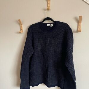 A/X Armani Exchange Navy Crewneck Sweater